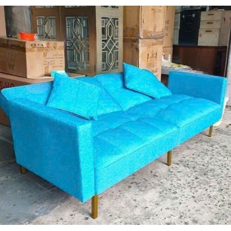 Light Blue : Ghế Sofa Băng Ngã Thành Giường 
